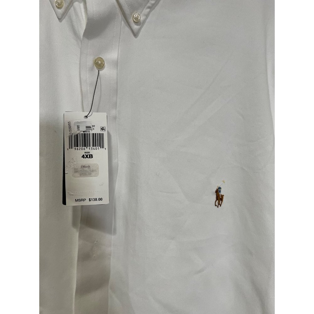 Polo Ralph Lauren Performance Iconic Oxford Shirt Long Sleeve Button Up Shirt - - Picture 3 of 4